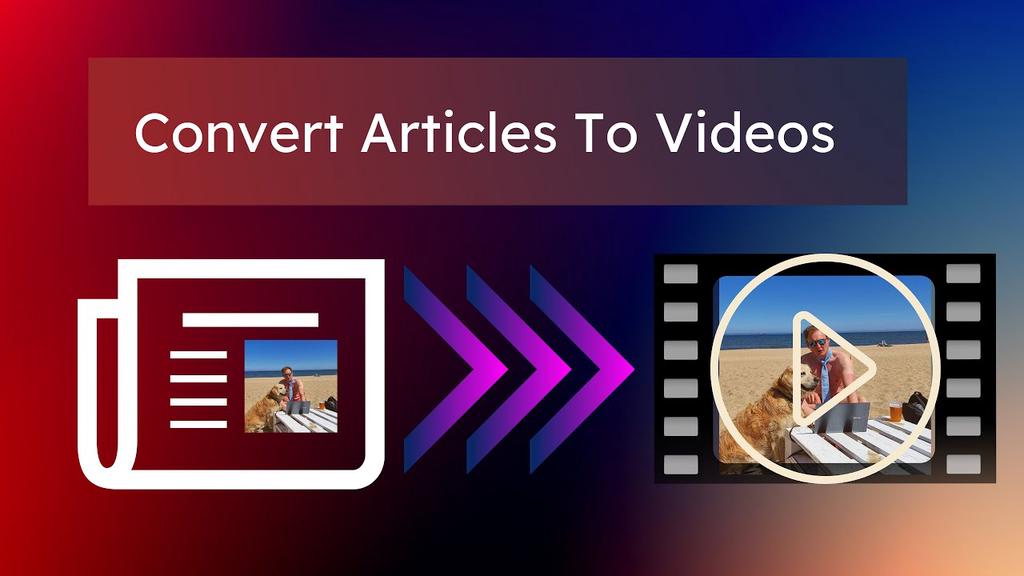'Video thumbnail for Convert Your Articles To Videos With Ezoic For Free Online!'