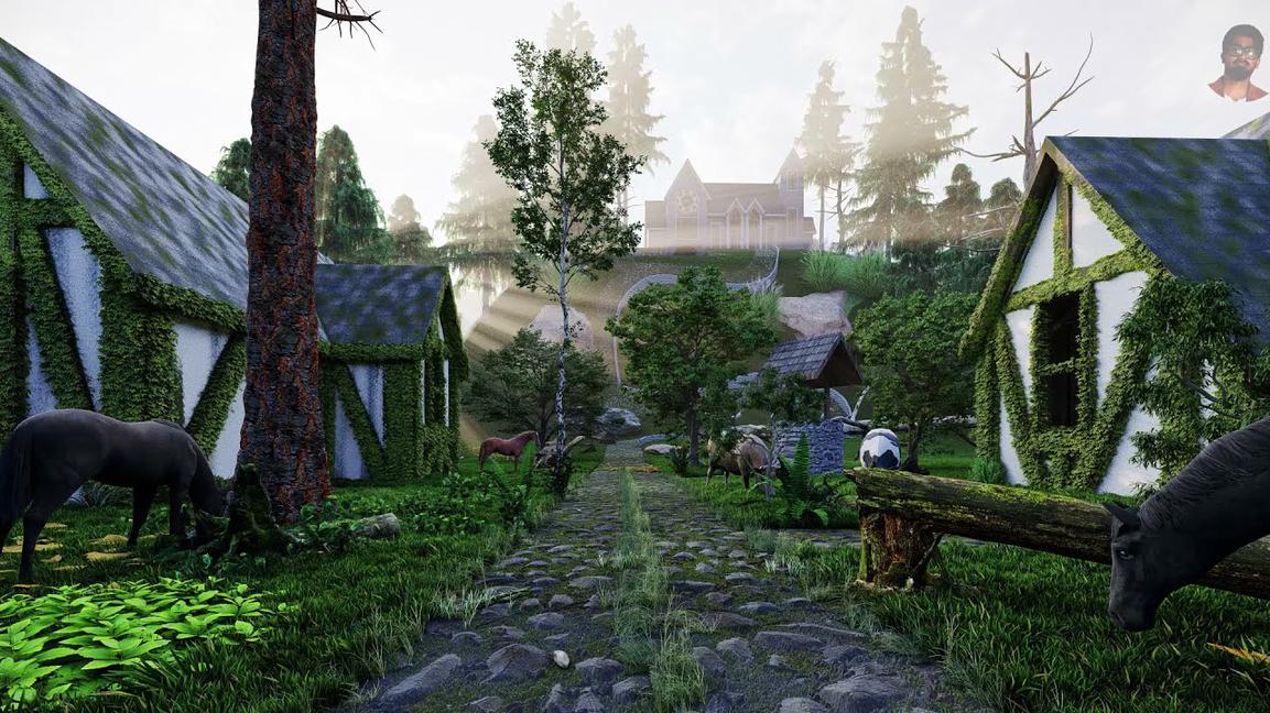 'Video thumbnail for Medieval City Rendering Lumion 2021 | Lumion 11 Ancient Town 2021 | Ammar Khan'
