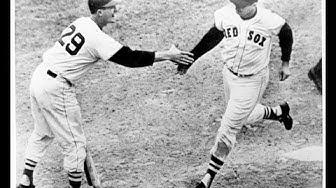 'Video thumbnail for Ted Williams homers off Jack Fisher @ Fenway in his last at bat'