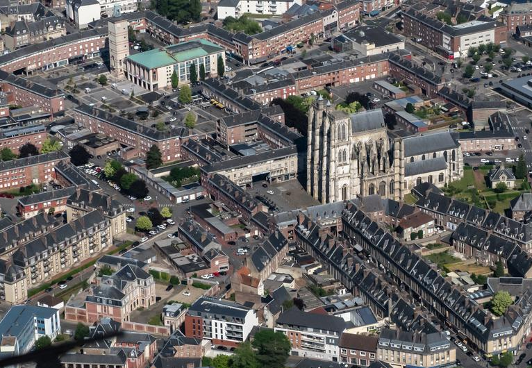 Vista aérea de Abbeville