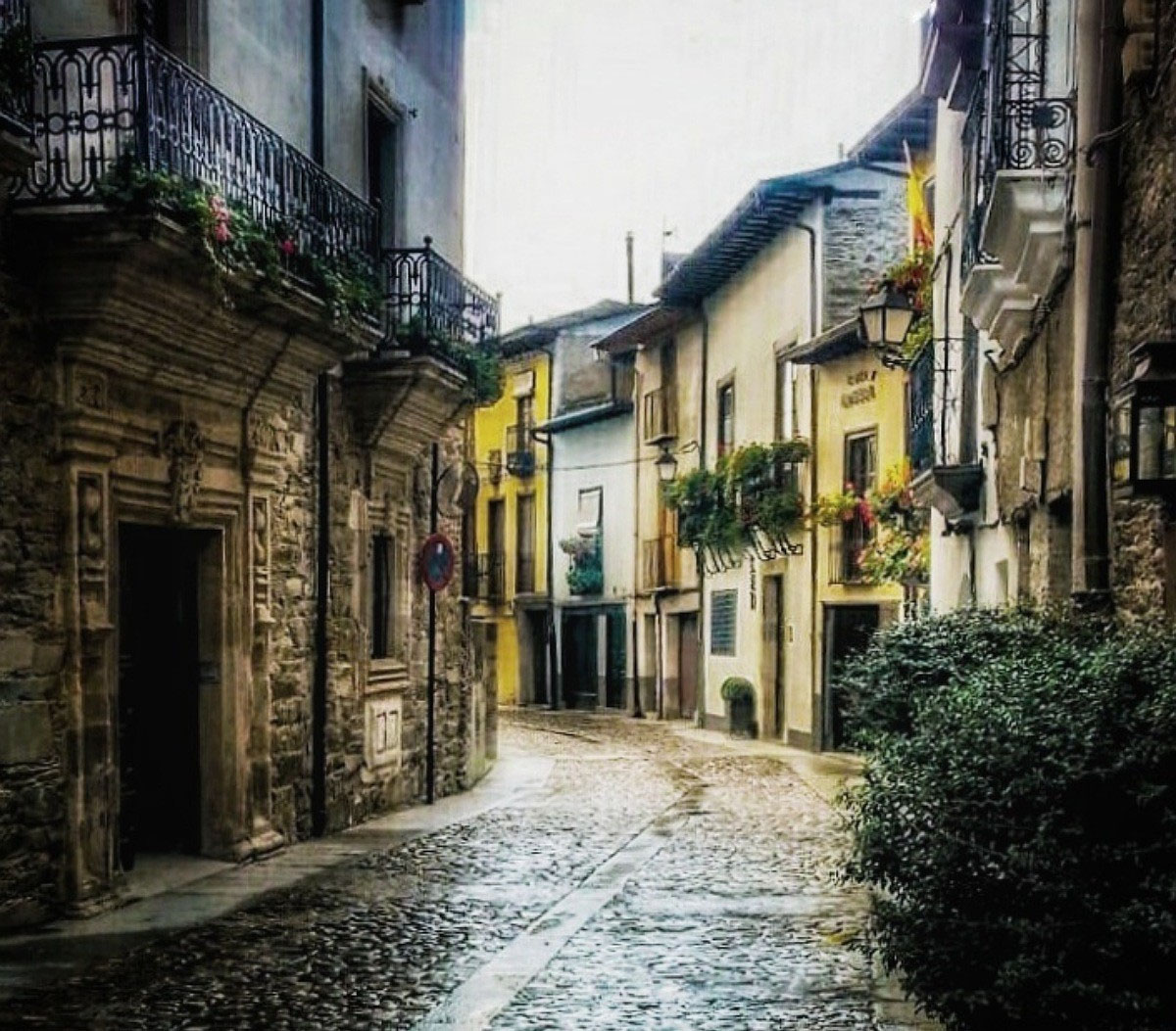 Calle del Agua en Villafranca del Bierzo