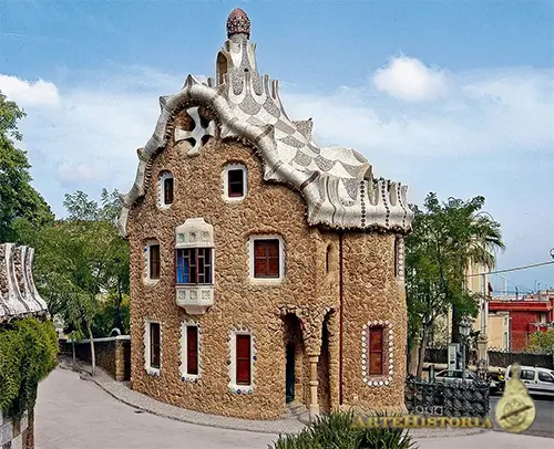 Casa Güell del Parque Güell en Barcelona