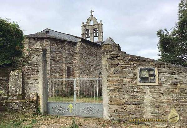Iglesia de Santa Baia de Pascais en Samos, Lugo