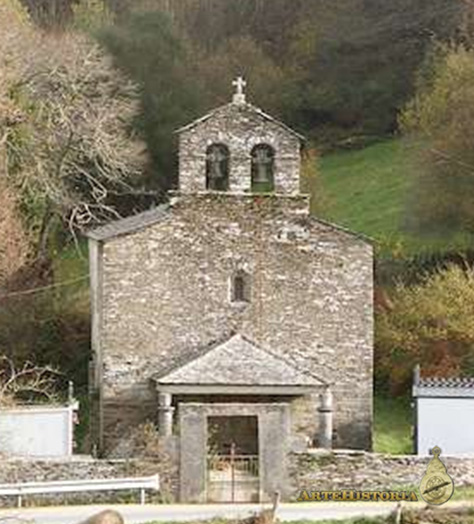 Iglesia de Santiago de Estraxiz en Samos, Lugo
