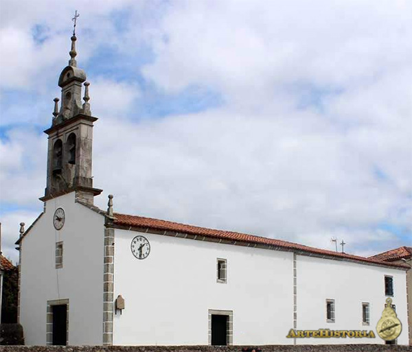 Iglesia de Santiago en Boente, La Coruña