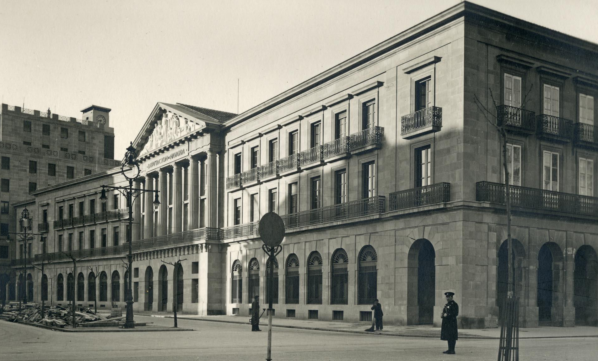Palacio de la Diputación Foral de Navarra en Pamplona, Navarra