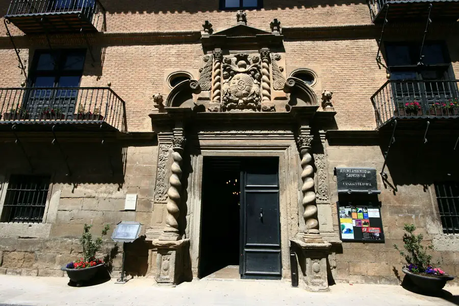 Palacio de Valle-Santoro en Sangüesa, Navarra