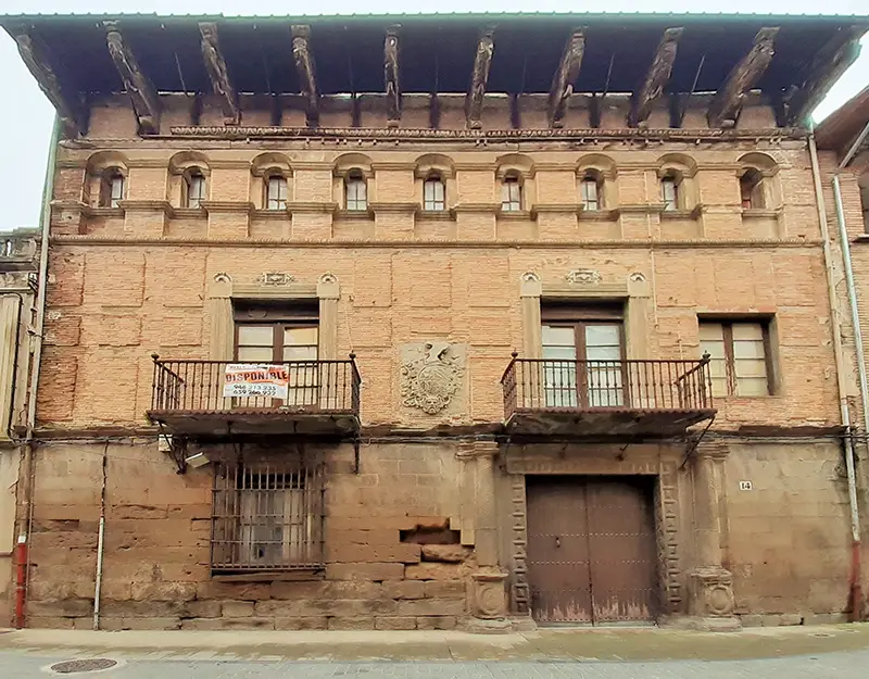 Palacio de los Íñiguez Abarca en Sangüesa, Navarra