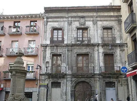 Palacio del Marqués de Rozalejo en Pamplona, Navarra