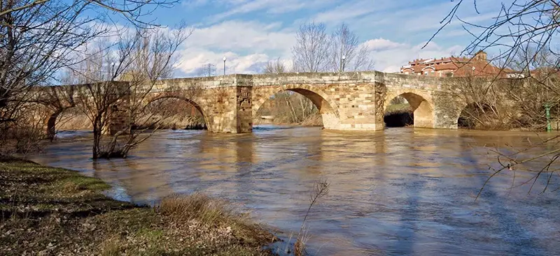 Puente de El Canto en Belorado, Burgos