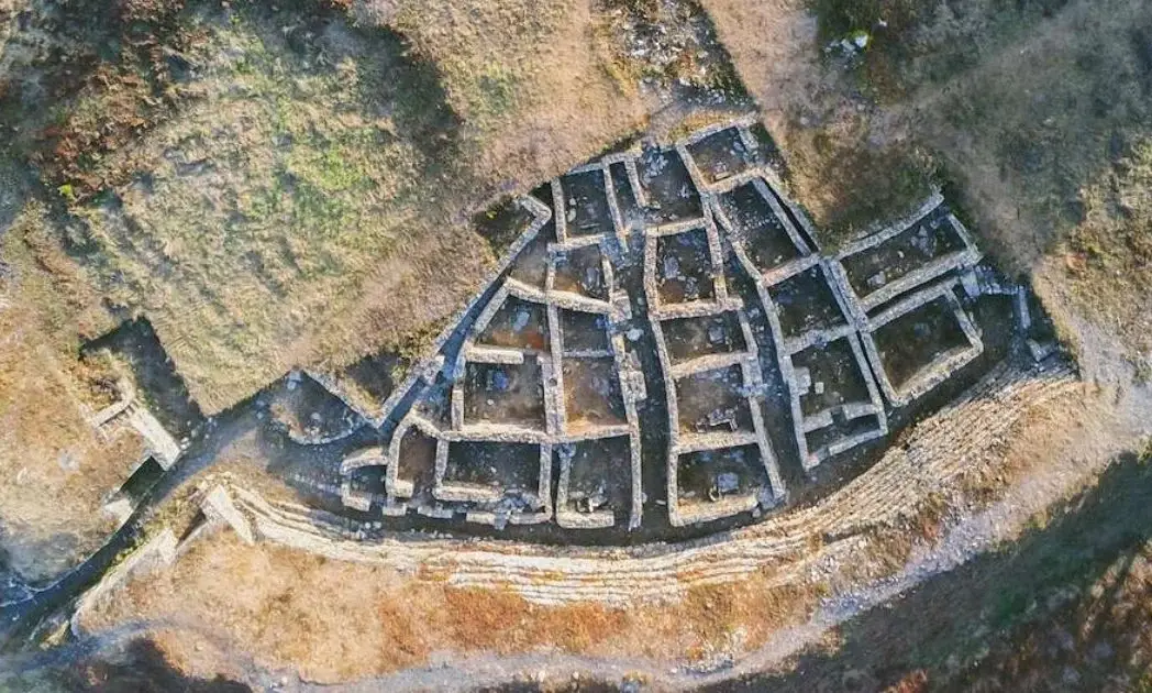 Ruinas del castro en Castromayor, Lugo