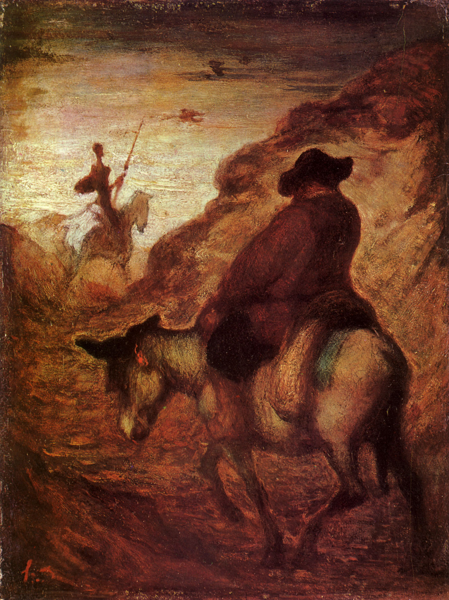 Don Quijote Y Sancho Panza Artehistoria