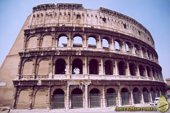 Coliseo (Roma). Exterior | artehistoria.com