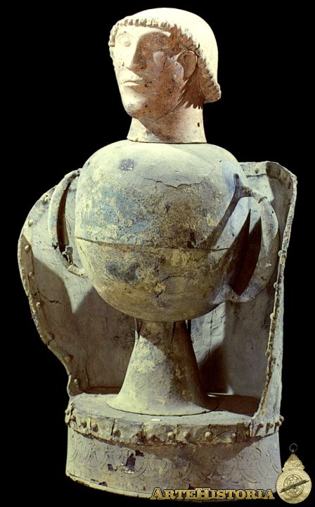 Urna canopo procedente de Chiusi artehistoria com