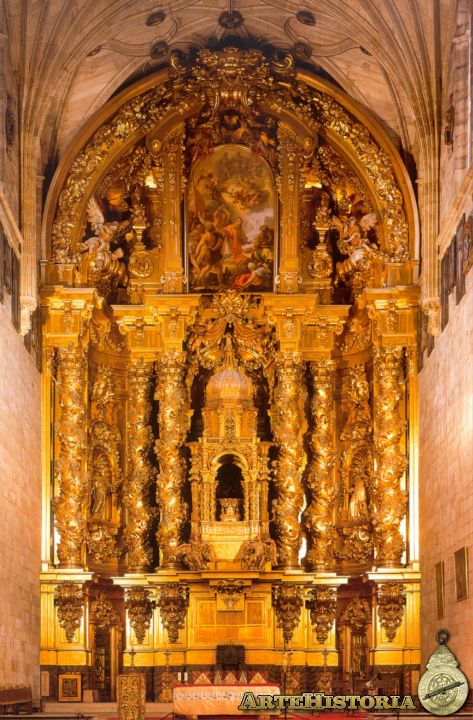 Iglesia del Convento de San Esteban (Salamanca). Retablo mayor |  