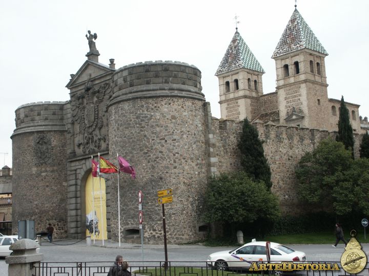 corazón perdido pobre defensa Puerta Nueva de Bisagra (Toledo) | artehistoria.com